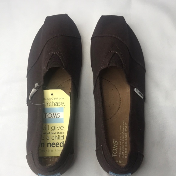 TOMS MEN CLASSIC CHOCOLATE CANVAS - Picture 2 of 5